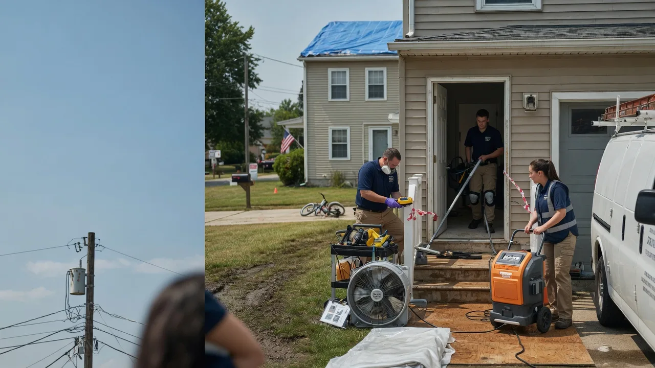 Water Damage Repair in New Riegel, OH near me